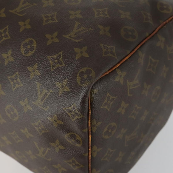 LOUIS VUITTON Monogram Keepall 50 Boston Bag M41426 LV Auth 161021