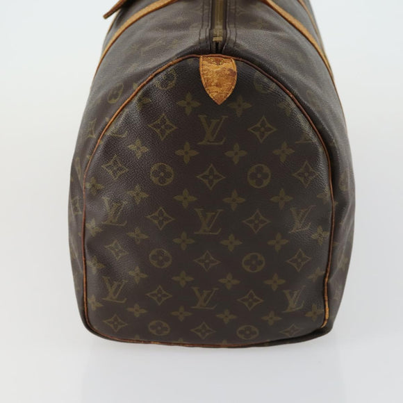 LOUIS VUITTON Monogram Keepall 50 Boston Bag M41426 LV Auth 161021