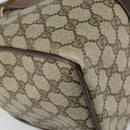GUCCI GG Supreme Web Sherry Line Hand Bag PVC Beige Gold 24 012 3842 Auth 161028-14