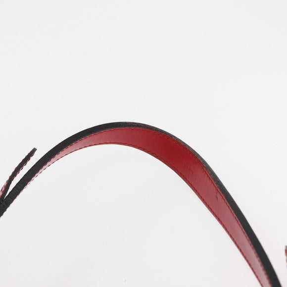 LOUIS VUITTON Epi Noe Shoulder Bag Bicolor Black Red M44017 LV Auth 161038