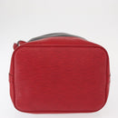 LOUIS VUITTON Epi Noe Shoulder Bag Bicolor Black Red M44017 LV Auth 161038-5