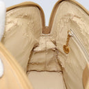 GUCCI Bamboo Hand Bag Leather 2way Beige Gold 000 3780 0290 Auth 161050-21