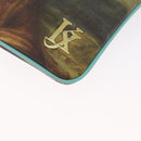 LOUIS VUITTON Masters collection Pochette Plat Bag Green M64799 LV Auth 161054V-19