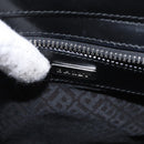 BALLY Hand Bag Leather Black Silver Auth 161058-18