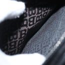 BALLY Hand Bag Leather Black Silver Auth 161058-11