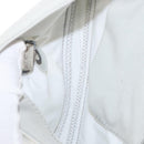 FENDI Mamma Baguette Hand Bag cotton Gray Silver Auth 161060-11