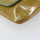 LOUIS VUITTON Monogram Vernis Thompson Street Bag Baby Blue M91009 Auth 161062-15