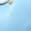 LOUIS VUITTON Monogram Vernis Thompson Street Bag Baby Blue M91009 Auth 161062-10