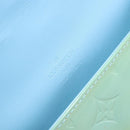 LOUIS VUITTON Monogram Vernis Thompson Street Bag Baby Blue M91009 Auth 161062-18