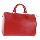 LOUIS VUITTON Epi Speedy 30 Hand Bag Castilian Red M43007 LV Auth 161066SAV-1