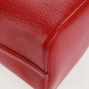 LOUIS VUITTON Epi Speedy 30 Hand Bag Castilian Red M43007 LV Auth 161066SAV-16