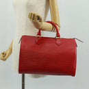 LOUIS VUITTON Epi Speedy 30 Hand Bag Castilian Red M43007 LV Auth 161066SAV-22