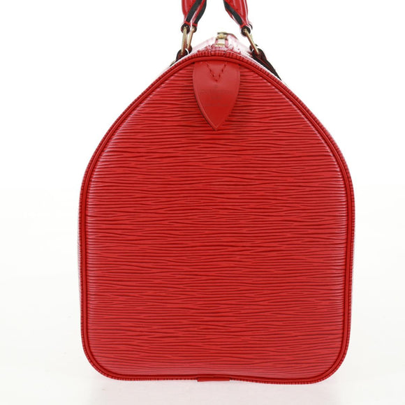 LOUIS VUITTON Epi Speedy 30 Hand Bag Castilian Red M43007 LV Auth 161066SAV