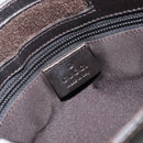 GUCCI GG Canvas Shoulder Bag Beige Silver 019 0348 Auth 161082-18
