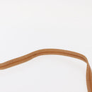 LOEWE Vanity Hand Bag Leather 2way Brown Gold Auth 161089-9