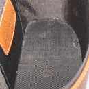 LOEWE Vanity Hand Bag Leather 2way Brown Gold Auth 161089-12