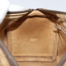 GUCCI GG Supreme Web Sherry Line Boston Bag PVC Beige Gold 40 02 006 Auth 161096-21