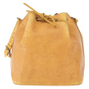 LOUIS VUITTON Epi Petit Noe Shoulder Bag Yellow M44109 LV Auth 161101-13