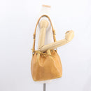 LOUIS VUITTON Epi Petit Noe Shoulder Bag Yellow M44109 LV Auth 161101-20