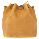 LOUIS VUITTON Epi Petit Noe Shoulder Bag Yellow M44109 LV Auth 161101-2
