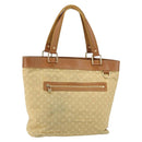 LOUIS VUITTON Monogram Mini Lucille GM Tote Bag Beige M92683 LV Auth 161105-1