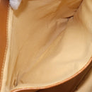 LOUIS VUITTON Monogram Mini Lucille GM Tote Bag Beige M92683 LV Auth 161105-23