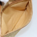 LOUIS VUITTON Monogram Mini Lucille GM Tote Bag Beige M92683 LV Auth 161105-11