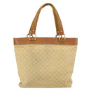 LOUIS VUITTON Monogram Mini Lucille GM Tote Bag Beige M92683 LV Auth 161105-2