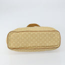 LOUIS VUITTON Monogram Mini Lucille GM Tote Bag Beige M92683 LV Auth 161105-5