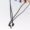 LOEWE Drawstring Bag Canvas Blue Auth 161106-7