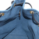 LOUIS VUITTON Epi Petit Noe Shoulder Bag Bicolor Black Blue M44152 Auth 161112-19