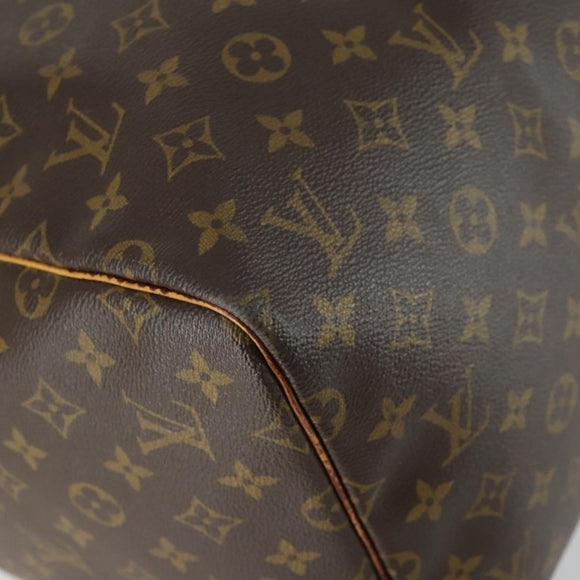LOUIS VUITTON Monogram Keepall 55 Boston Tasche M41424 LV Auth 161113