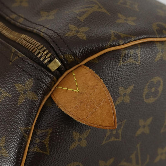 LOUIS VUITTON Monogram Keepall 55 Boston Tasche M41424 LV Auth 161113