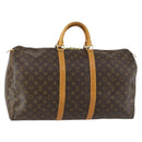 LOUIS VUITTON Monogram Keepall 55 Boston Tasche M41424 LV Auth 161113-1