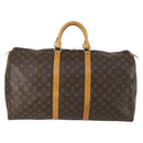 LOUIS VUITTON Monogram Keepall 55 Boston Tasche M41424 LV Auth 161113-2