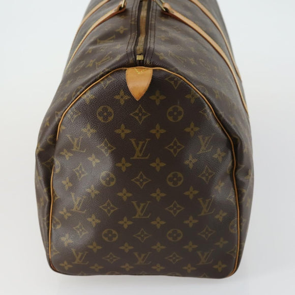 LOUIS VUITTON Monogram Keepall 55 Boston Tasche M41424 LV Auth 161113