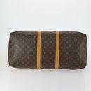 LOUIS VUITTON Monogram Keepall 55 Boston Tasche M41424 LV Auth 161113-5