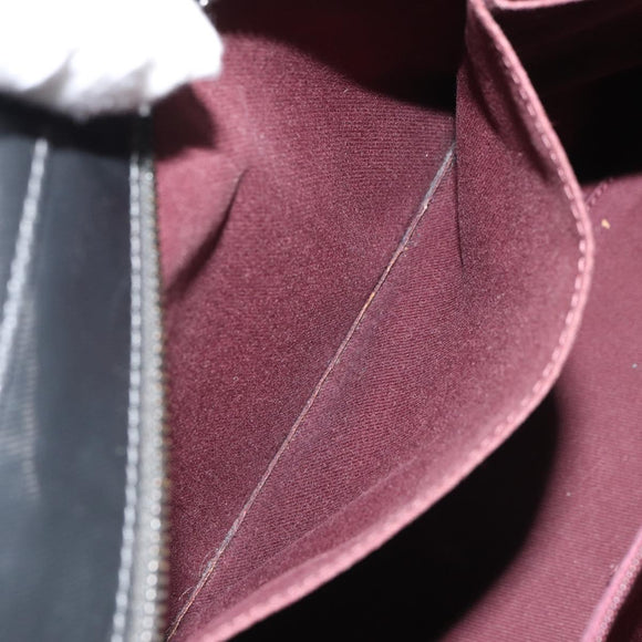 CHANEL Matelasse Tote Bag PVC Canvas Black CC Auth 161119