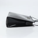 Salvatore Ferragamo Tote Bag Enamel Black Auth 161124-3