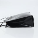 Salvatore Ferragamo Tote Bag Enamel Black Auth 161124-4