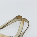 GUCCI GG Canvas Tote Bag Beige Gold 141472 Auth 161125-8