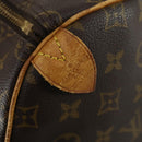 LOUIS VUITTON Monogram Keepall 55 Boston Bag M41424 LV Auth 161131-19