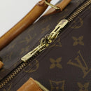 LOUIS VUITTON Monogram Keepall 55 Boston Bag M41424 LV Auth 161131-10