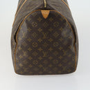 LOUIS VUITTON Monogram Keepall 55 Boston Bag M41424 LV Auth 161131-3