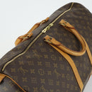 LOUIS VUITTON Monogram Keepall 55 Boston Bag M41424 LV Auth 161131-6