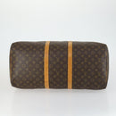 LOUIS VUITTON Monogram Keepall 55 Boston Bag M41424 LV Auth 161131-5