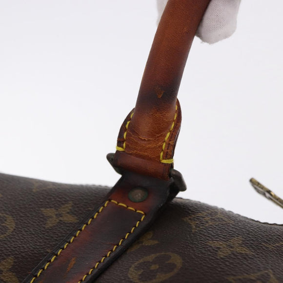 LOUIS VUITTON Monogram Keepall Bandouliere 60 Boston Bag M41412 LV Auth 161133