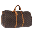 LOUIS VUITTON Monogram Keepall Bandouliere 60 Boston Bag M41412 LV Auth 161133-1