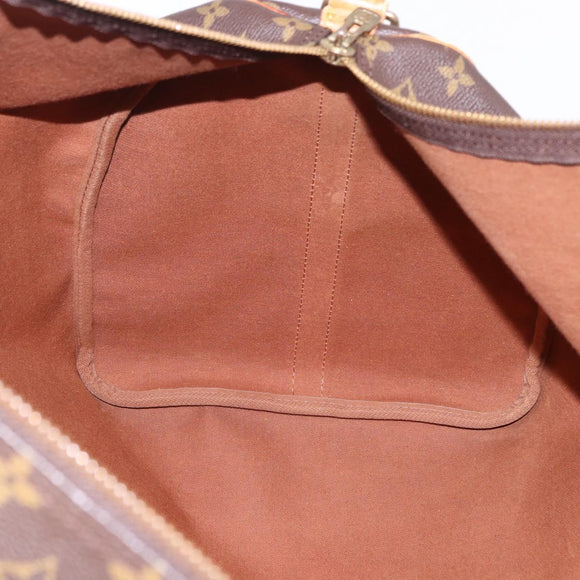 LOUIS VUITTON Monogram Keepall Bandouliere 60 Boston Bag M41412 LV Auth 161133