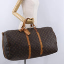 LOUIS VUITTON Monogram Keepall Bandouliere 60 Boston Bag M41412 LV Auth 161133-27